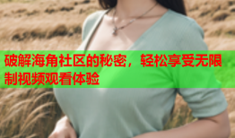 破解海角社区的秘密，轻松享受无限制视频观看体验