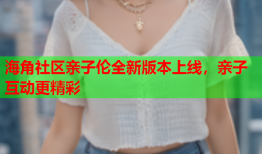 海角社区亲子伦全新版本上线，亲子互动更精彩