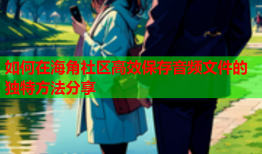 如何在海角社区高效保存音频文件的独特方法分享