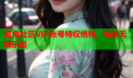 海角社区VIP账号特权揭秘，畅享无限乐趣