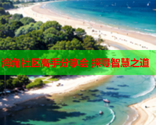 海角社区高手分享会 探寻智慧之道